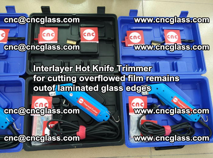 Interlayer Hot Knife Trimmer for cutting overflowed film remains outof laminated glass edges (10)