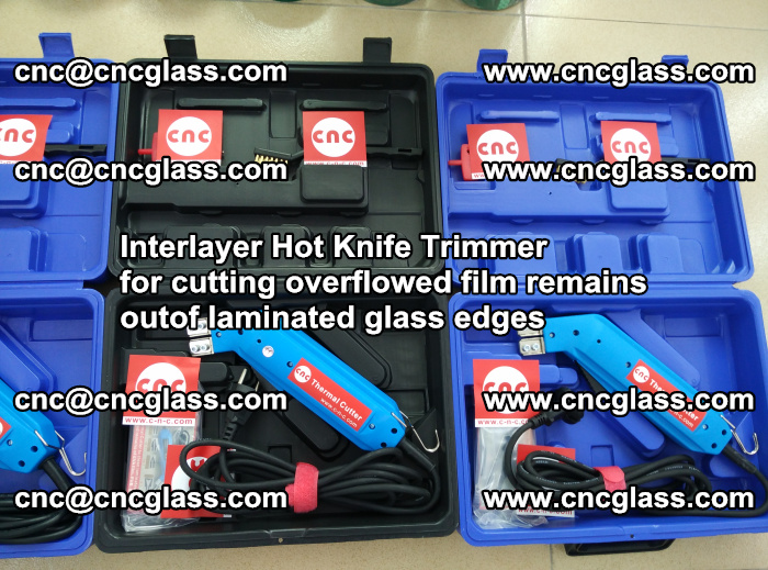 Interlayer Hot Knife Trimmer for cutting overflowed film remains outof laminated glass edges (12)
