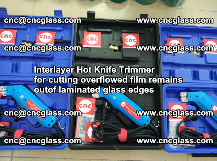 Interlayer Hot Knife Trimmer for cutting overflowed film remains outof laminated glass edges (14)