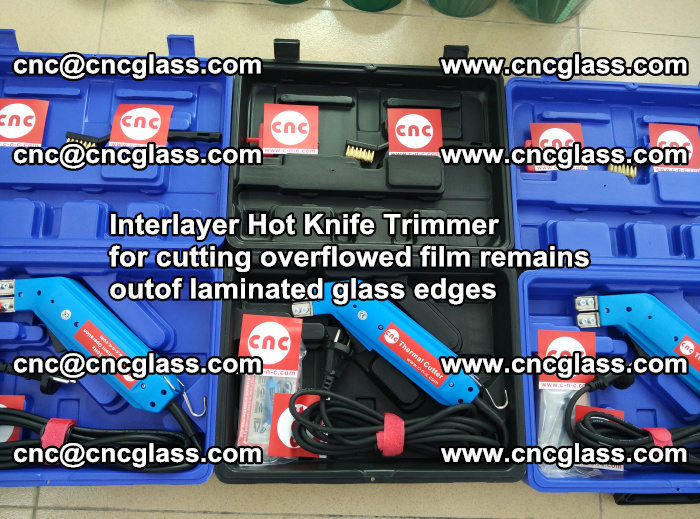 Interlayer Hot Knife Trimmer for cutting overflowed film remains outof laminated glass edges (15)