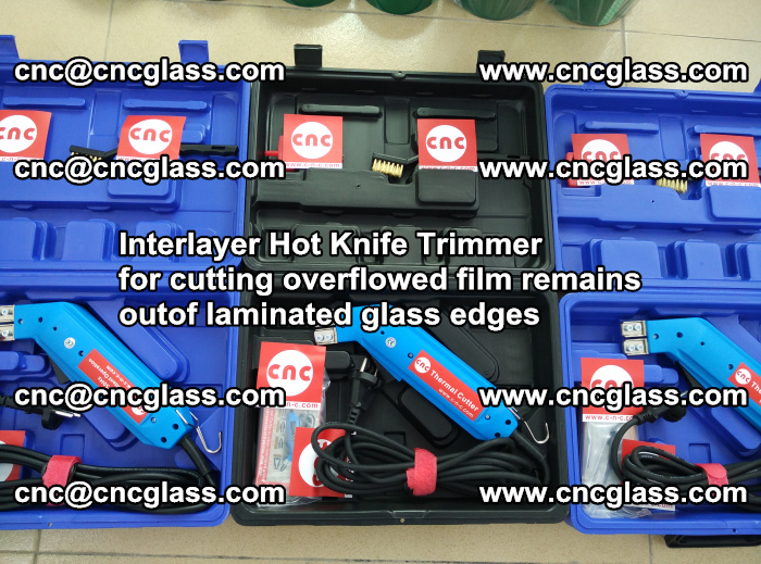 Interlayer Hot Knife Trimmer for cutting overflowed film remains outof laminated glass edges (16)