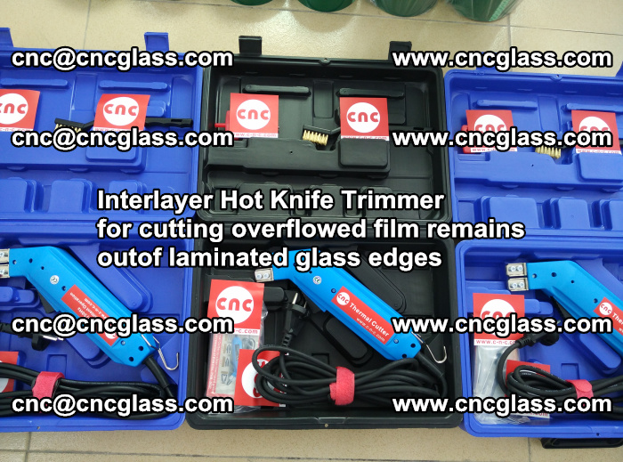 Interlayer Hot Knife Trimmer for cutting overflowed film remains outof laminated glass edges (18)