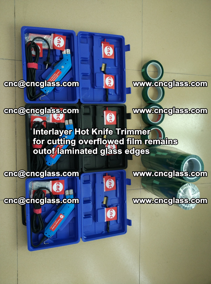Interlayer Hot Knife Trimmer for cutting overflowed film remains outof laminated glass edges (23)