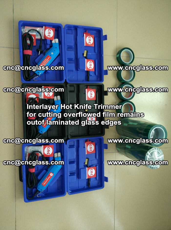 Interlayer Hot Knife Trimmer for cutting overflowed film remains outof laminated glass edges (24)