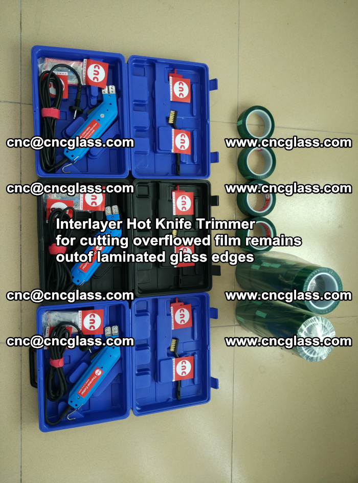 Interlayer Hot Knife Trimmer for cutting overflowed film remains outof laminated glass edges (27)