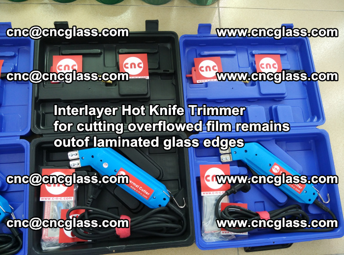 Interlayer Hot Knife Trimmer for cutting overflowed film remains outof laminated glass edges (3)