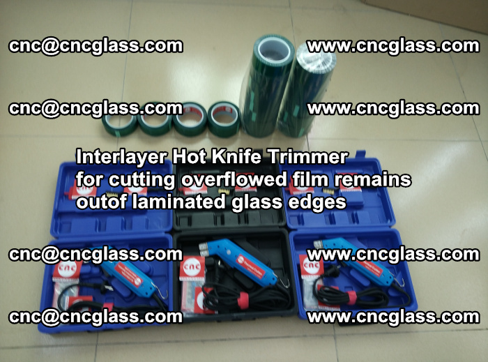 Interlayer Hot Knife Trimmer for cutting overflowed film remains outof laminated glass edges (30)