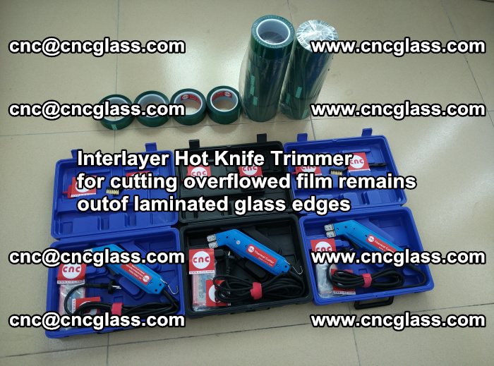 Interlayer Hot Knife Trimmer for cutting overflowed film remains outof laminated glass edges (32)