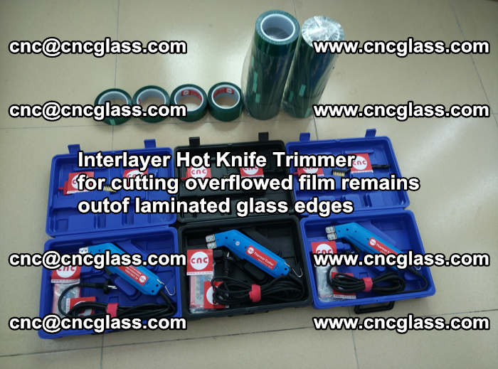 Interlayer Hot Knife Trimmer for cutting overflowed film remains outof laminated glass edges (33)