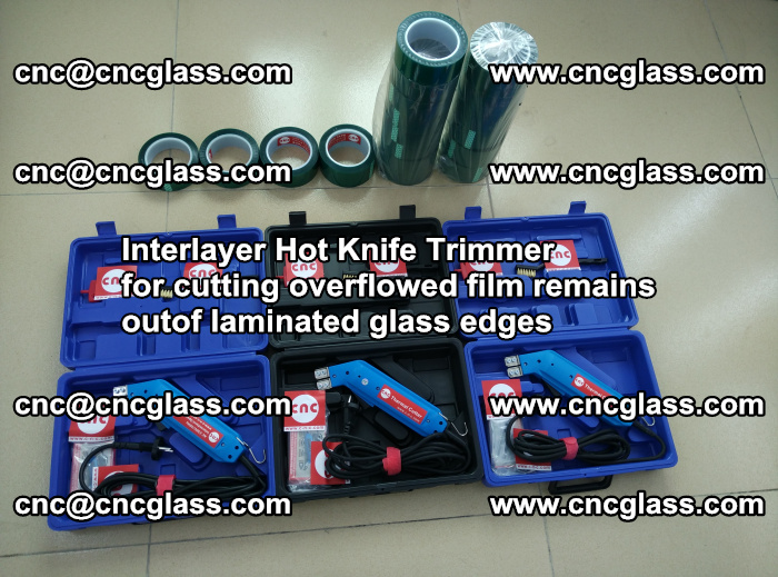 Interlayer Hot Knife Trimmer for cutting overflowed film remains outof laminated glass edges (34)