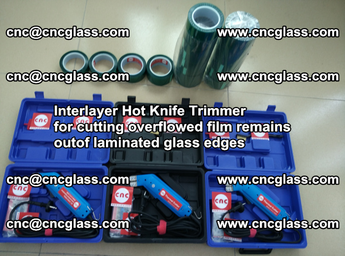 Interlayer Hot Knife Trimmer for cutting overflowed film remains outof laminated glass edges (37)
