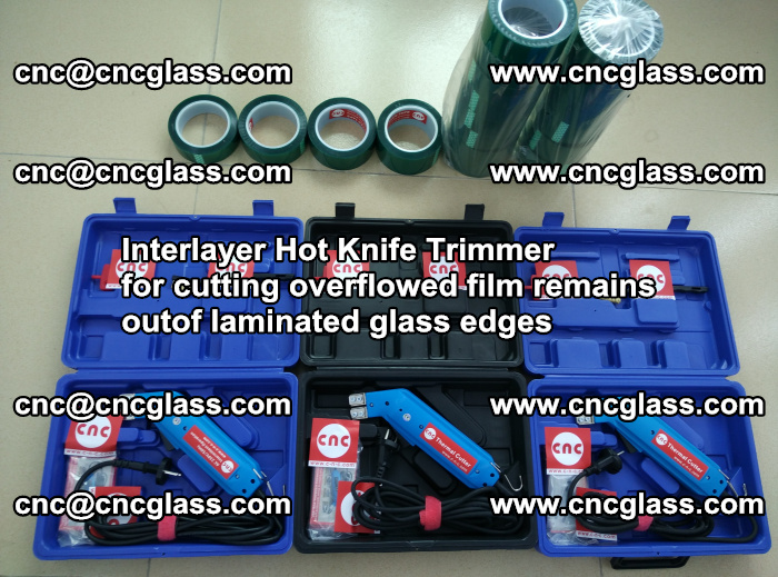 Interlayer Hot Knife Trimmer for cutting overflowed film remains outof laminated glass edges (40)
