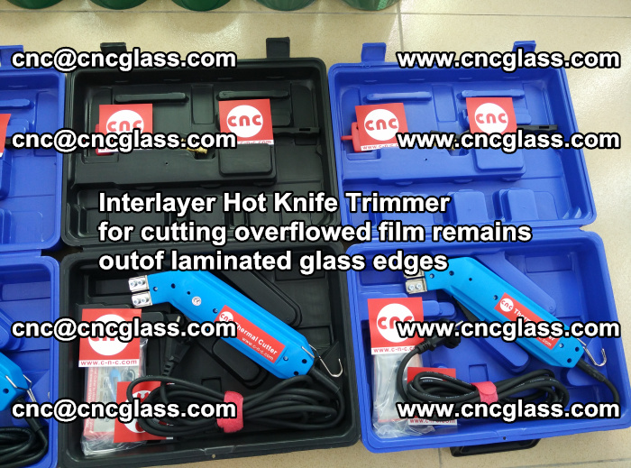 Interlayer Hot Knife Trimmer for cutting overflowed film remains outof laminated glass edges (5)