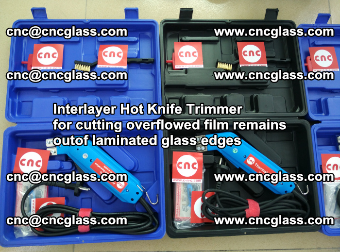Interlayer Hot Knife Trimmer for cutting overflowed film remains outof laminated glass edges (50)