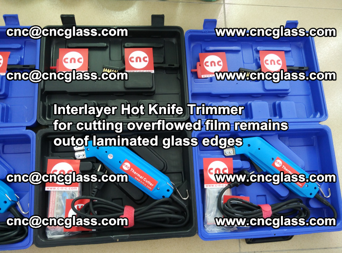 Interlayer Hot Knife Trimmer for cutting overflowed film remains outof laminated glass edges (7)