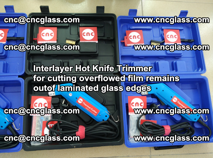 Interlayer Hot Knife Trimmer for cutting overflowed film remains outof laminated glass edges (9)